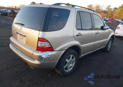 2002 Mercedes-Benz Ml 500 from USA, damaged, VIN 4JGAB75E42A317915